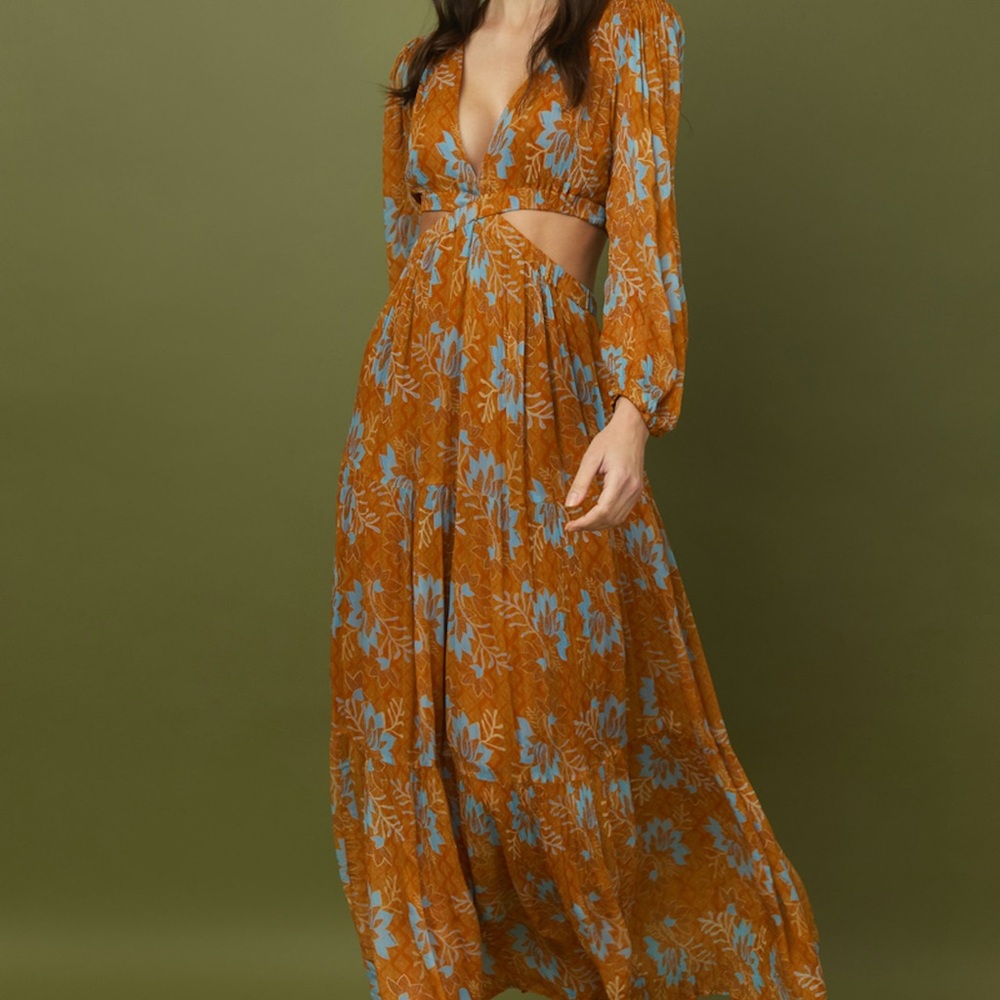 Berenice Paris Maxi Cut Out Dress Size M